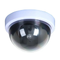 Large White Simulated Camera Light Surveillance Fake Hemisphere Indoor Use No Minimum Illumination No Infrared Light. 