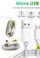 Infinix high speed USB Data Cable White imported high Quality Fast Charging Cable. 