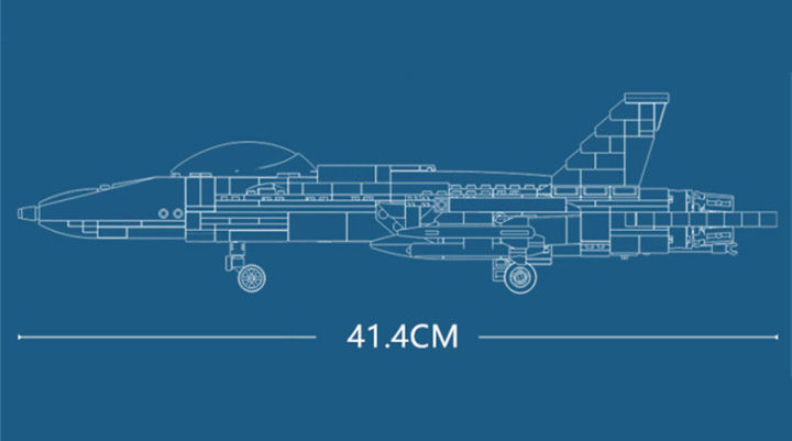 Aviation%20%20Building%20Blocks%20Air%20Force%20F/A-18E%20Super%20Hornet%20Fighter%20Helicopter%20Aircraft%20Plane%20War%20Weapon%20Bricks%20Kids%20Toys%20-%20Image%203