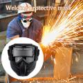 Auto Darkening Welding Helmet Adjustable Work Protective Equipment Face Shield Band High-end Anti-Impact Welder Mask Face Cover. 