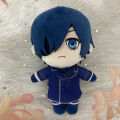 20cm Anime Black Butler Ciel Phantomhive Smile Plush Doll Cosplay Cartoon Cute Soft Stuffed Pillow Kids Birthday Gift. 