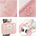 8 PCS High Quality Travel Storage Bag Organizer Set For Clothes Shoes Cosmetic Tidy Organizer Wardrobe Suitcase Pouch Travel Organizers Packing Bags. 