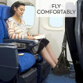 1pc/2pcs New Travel Hammock Office Hammock with Airplane and High-speed Rail Footrest Hammock Foot Stepping Travel Artifact. 
