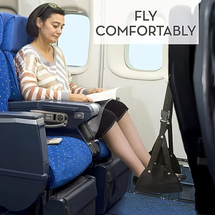 1pc/2pcs%20New%20Travel%20Hammock%20Office%20Hammock%20with%20Airplane%20and%20High-speed%20Rail%20Footrest%20Hammock%20Foot%20Stepping%20Travel%20Artifact%20-%20Image%202