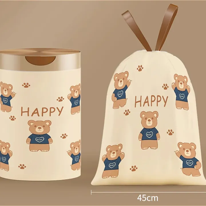 50pcs%20Cute%20Bear%20Drawstring%20Garbage%20Bag,%20Thick%20Anti%20Tear%20Plastic%20Bag,%20Suitable%20for%20Kitchen,%20Bathroom,%20Bedroom%20-%20Image%205