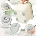 4 Pecs Self Adhesive Caster Wheels ,Self Adhesive Caster Wheels Mini Swivel Wheels Paste Universal Wheel 360 Degree Rotation Pulley for Bins. 