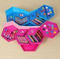 Big Colors Box Color Pencil, Crayons, Water Colour, Sketch Pens Set 46 Pcs In One Box. 