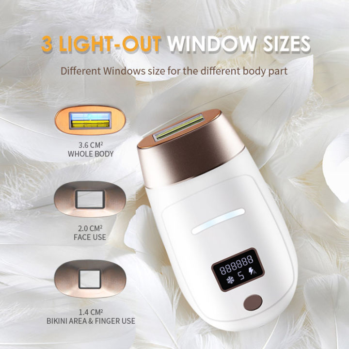 Vancostar%20Cordless%20Laser%20Hair%20Removal%20Rechargeable%204in1%20Replaceable%20Lamp%20Cooling%20Painless%20Permanent%20Bikinis%20Trimmer%20IPL%20Epilator%20-%20Image%203