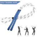 Portable Golf Swing Trainer Rope - Golf Swing Power & Gesture Correction Rope for Beginners - Perfect for Golf Swing Practice.