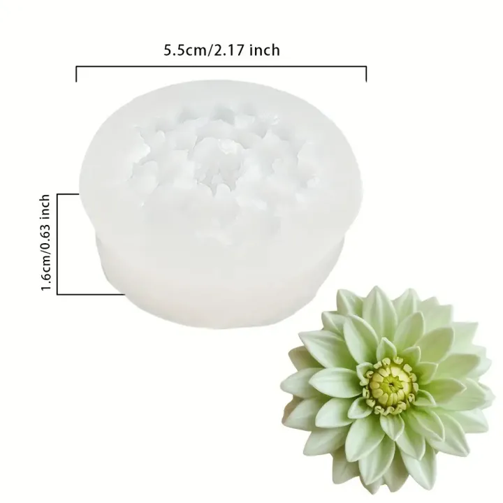 3pcs%20Creative%20Flower%20Clay%20Handmade%20Romantic%20Holiday%20Decoration%20Austin%20Rose%20Peony%20Silicone%20Mold%20-%20Image%206