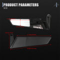 Motorcycle Side View Mirror with Turn Signal for Ducati Streetfighter V2 V4 V4S 848 Wind Wing Stealth Winglets Rearview Mirrors.
