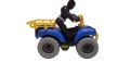 Batman Quad Bike Fisher Price Mattel 2007 4" & Batman Figure. 