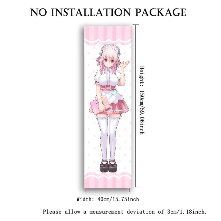Super%20Sonico%20Maid%20Outfit%20Vertical%20Tapestry,%20Pink%20Polka%20Dot%20Wall%20Scroll,%20Kawaii%20Anime%20Long%20Hanging%20Decor%20for%20Bedroom,%20Otaku%20Room,%20-%20Image%204