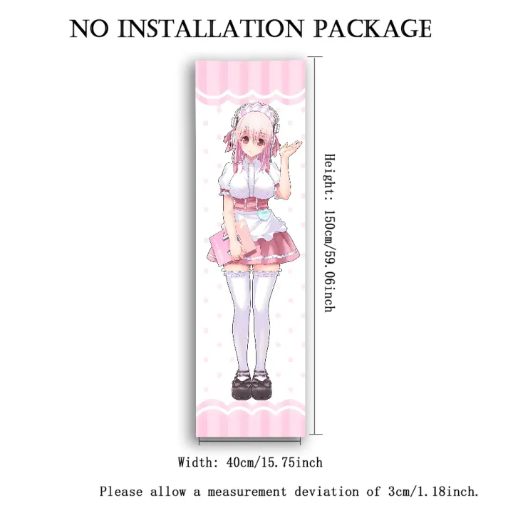 Super%20Sonico%20Maid%20Outfit%20Vertical%20Tapestry,%20Pink%20Polka%20Dot%20Wall%20Scroll,%20Kawaii%20Anime%20Long%20Hanging%20Decor%20for%20Bedroom,%20Otaku%20Room,%20-%20Image%204