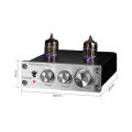 Audiophile Tube Preamplifier HIFI No Background Noise High Bass Adjustment Mini Professional Grade Preamplifier 6K4 Tube. 