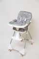 Infantes Baby High Chair Adjustable Baby Highchair with Table and Wheels. 