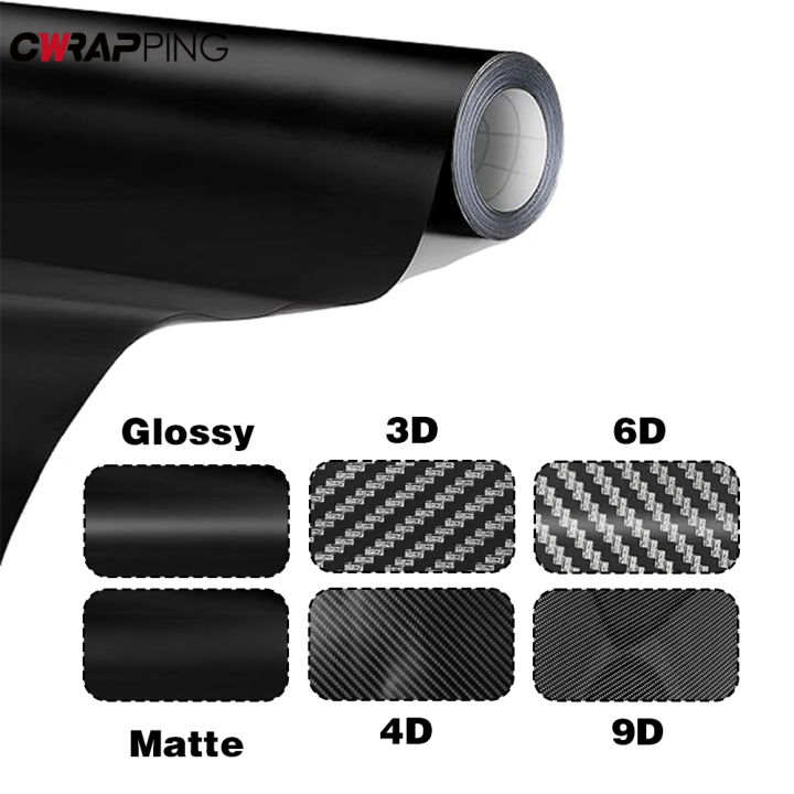 2D-9D Carbon Fiber Wrap Waterproof Car Stickers Vinyl Auto Tuning ...