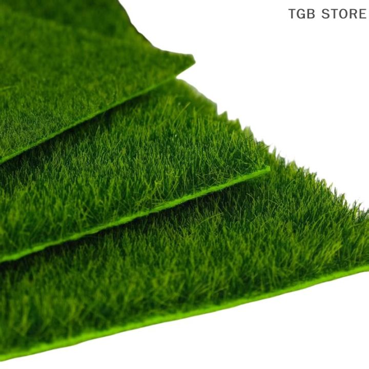 1/2PCS%2015/30cm%203mm%205mm%208mm%20Thick%20Artificial%20Square%20Grass%20Mat%20Lawn%20Carpet%20DIY%20Project%20Model%20Scene%20Railway%20Layout%20Accessories%20-%20Image%204