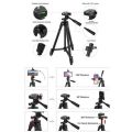 YUFENG 3388 Remote Control Tlripod 360 Degree Professional Tripod Stand Aluminum Alloy Tripod For Camera & Mobile Stand. 