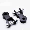 2pcs Motorcycle Shock Extender Height Extension Suspension Riser for Motorbike Scooter Replacement Parts Aluminum Alloy New.