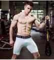 Men's Sports Fitness Shorts Gym Training Quick-Drying Compression Leggings Cycling Shorts Basketball Running Short Workout Tight.
