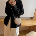 Evening Clutch Bag Women Bag Shiny Handbag Heart Shape Metal Clutches Bag Fashion Chain Shoulder Crossbody Bag Luxury Lady Purse. 