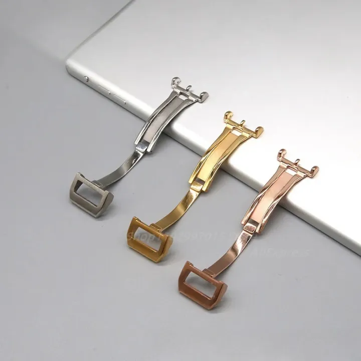 Watch%20Band%20Buckle%20for%20IWC%20Pilot%20Mark%20Portuguese%20PORTOFINO%20Little%20Prince%20Stainless%20Steel%20Folding%20Clasp%20Deployment%20Buckle%2018mm%20-%20Image%203