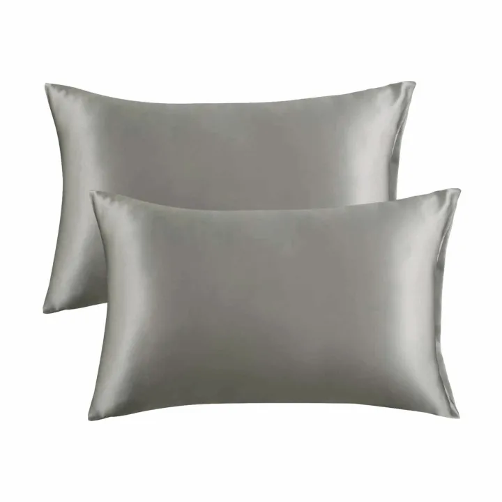 2-piece%20Pure%20Emulation%20Silk%20Satin%20Pillowcase%20Comfortable%20Pillow%20Cover%20Pillowcase%20For%20Bed%20Throw%20Single%20Pillow%20Covers%20-%20Image%206
