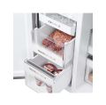 Haier 628 Ltrs Convertible Side by Side Refrigerator HRT-683IS. 