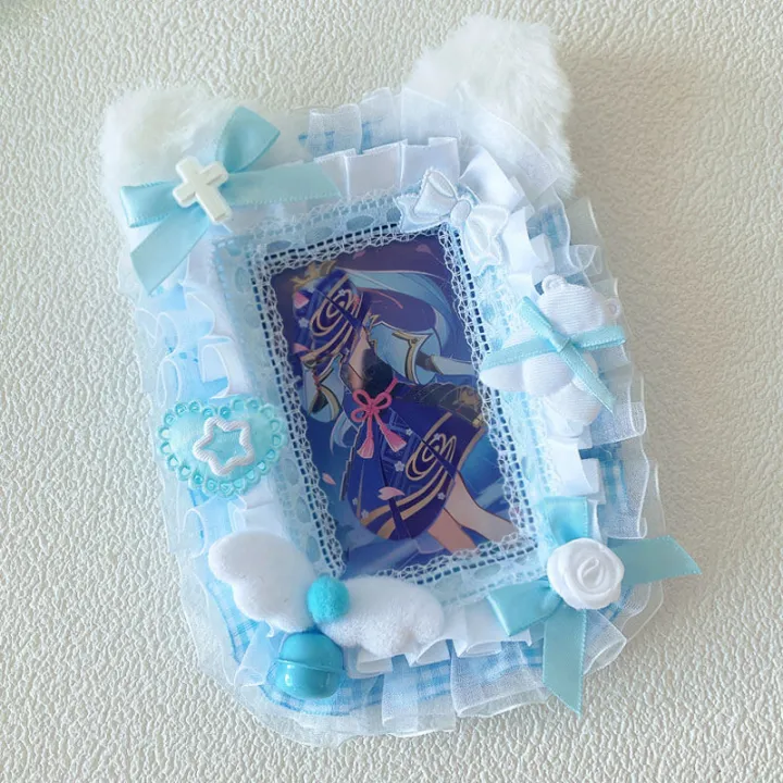 1Pc%20Lace%20Photo%20Card%20Holder,%2010%20Colors,%20Bowknot%20Plush%20Angel%20Wings%20Bell%20Handmade%20DIY%20Finished%20Product,%20Anime%20Cartoon%20Game%20Character%20Card%20Holder,%20Fan%20Support%20Merchandise,%20Fan%20Circle%20Collection,%20B8%20Small%20Card%20Holder,%20Polaroid%20Photo%20Display,%20Student%20Card%20St...%20-%20Image%206
