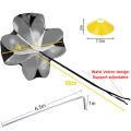 6M 12 Rung Speed Agility Ladder Training Set Field Cones Resistance Parachute Footwork Sport Soccer Football Training Equiment. 
