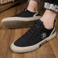 New Men Casual Shoes Walking Running Shoes Mens Breathable Ice Silk Cloth Shoes Male Sneakers Zapatos Deportivos Shoes for Men. 