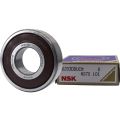 NSK 6203-2RS 6203DDU Made in Japan 17X40X12MM Pressed Steel Cage,Deep Groove Ball Bearings. 