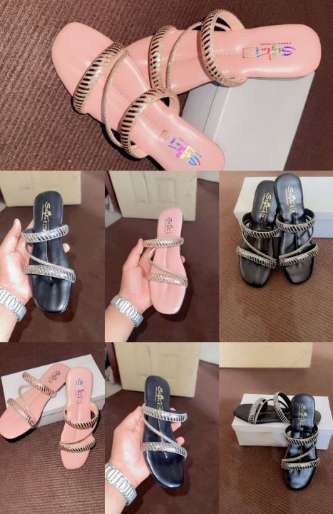 New women's and stylish and unique with comfortable ladies for girls flat slippers