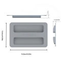 Silicone Toaster Dust Cover Breakfast Machine Dustproof Cover Toaster Upper Lid Protecting Kitchenware From Dust Splash Buggs. 