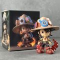 One Piece Anime Portgas D Ace Fan Art Action Figure. 