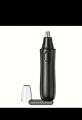 Electric nose hair trimmer,battery powered nose and ear hair trimmer,detachable nose style men's trimmer womens ear,nose,eyebrow and facial hair trimmer.. 