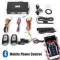 Smartphone Control Universal Remote Start Kit Car Start Stop Keyless Entry System One-button Start Push Systems. 