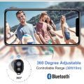 BLUETOOTH Wireless SHUTTER CAMERA REMOTE CONTROL SELFIE BUTTON SELF-TIMER For All Android iOS Devices. 