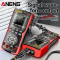 ANENG AOS03 Oscilloscope Multimeter Signal Generator Waveform Output Handheld Battery  LCD Screen Display Multimeter. 