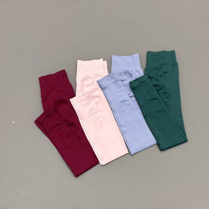 Seamless%20Yoga%20Leggings%20Women%20Low%20Waist%20Peach%20Booty%20Lifting%20Buttery%20Soft%20High%20Stretch%20Fitness%20Gym%20Workout%20Running%20Athletic%20Pants%20-%20Image%206