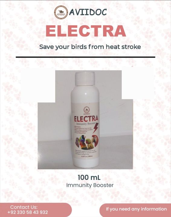 ELECTRA - Electrolyte for birds