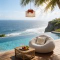 1PCS Oversized Inflatable Lazy Sofa with Manual Air Pump Portable Gray PVC Four Seasons Suitable Outdoor Indoor Lounge Seat. 