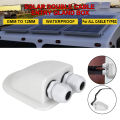 Caravan Solar Car Junction Box Cable Entry Gland Box Roof Wire Entry Cable Connector Holder Dual Hole Automotive Accessories. 