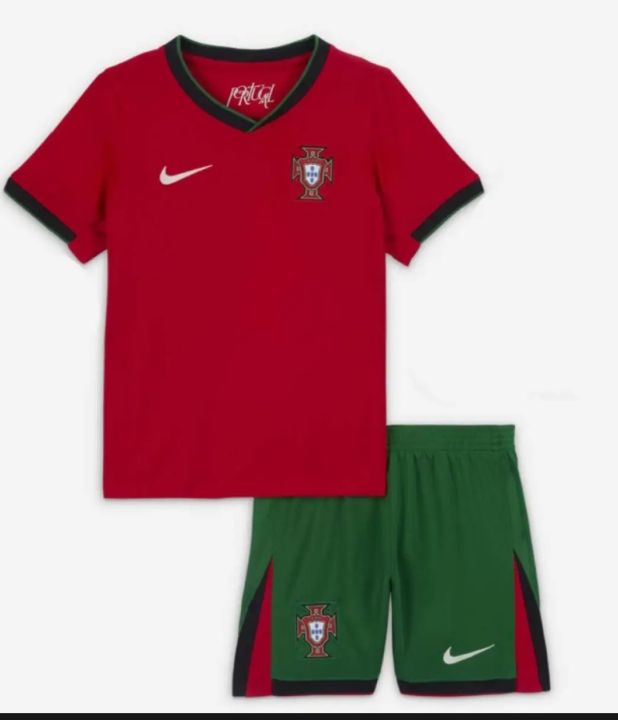 kids Cristiano Ronaldo 7 portugal 2024 kit | Daraz.pk