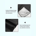 1 piece of 27.5x47.2 inch universal waterproof luggage compartment mat, suitable for cars/SUVs/trucks - foldable, anti fouling. 