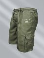 New Men's Cargo Shorts Fashion Casual Running Shorts Big Pocket Sports Slacks Cargo Panels Trousers Plus Size for Male.