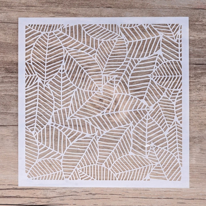 13 cm  Flower Leaf DIY Painting Stencil for Scrapbooking Stamping  Album Decorative Paper Cards  Christmas 