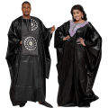 African Clothing For Men Traditional Bazin Riche Embroidery Design Top Long Sleeve 3 Piece Set.
