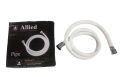 Muslim shower pipe toilet shower pipe Connection pipe white color 1 meter. 